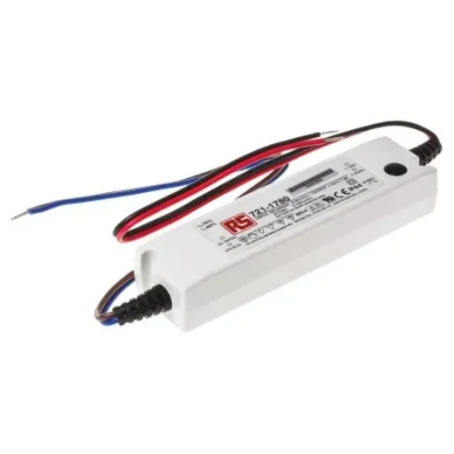 MEAN WELL LED Driver, 12V Output, 19.2W Output, 1.6A Output, Constant Voltage - PLN-20-12RS product image