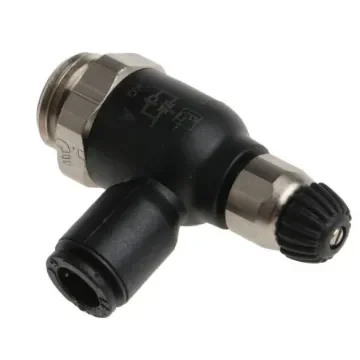Legris 7060 Series Threaded Exhaust Regulator, G 1/4 Male Inlet Port x 6mm Tube Outlet Port - 7060 06 13 product image