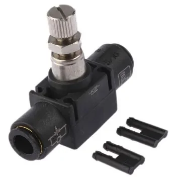 Legris 7770 Series Tube Flow Regulator, 8mm Tube Inlet Port x 8mm Tube Outlet Port - 7770 08 00 product image