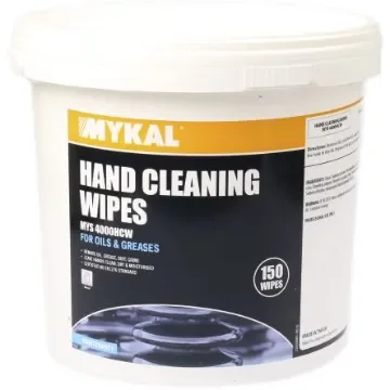 Mykal Industries Wet Hand Wipes, Bucket of 150, 250 x 300mm - DSI 4000HCW product image