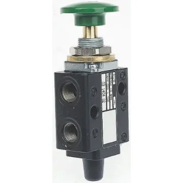 Norgren Knob 3/2 Pneumatic Manual Control Valve 03 Series, G 1/8, 1/8in, III B - 03140402 product image