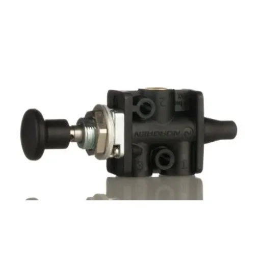 Norgren Knob 3/2 Pneumatic Manual Control Valve 03 Series, G 1/8, 1/8in, III B - 03042502 product image