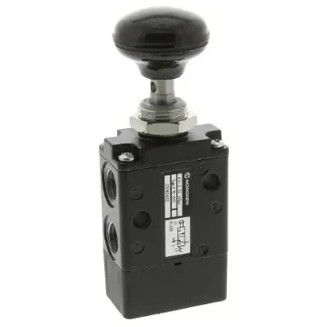 Norgren Push Button 3/2 Pneumatic Manual Control Valve 03 Series, G 1/4, 1/4in, III B - 03060402 product image