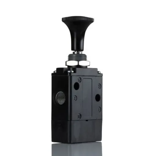 Norgren Knob 3/2 Pneumatic Manual Control Valve 03 Series, G 1/4, 1/4in, III B - 03062502 product image