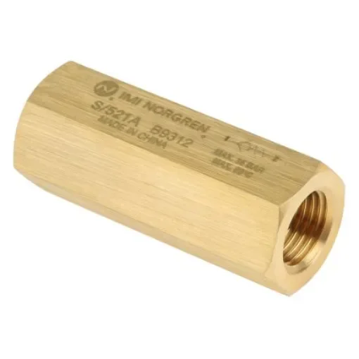 Norgren S/521 Non Return Valve G 1/4 Female Inlet, G 1/4 Female Outlet, 0.3 to 16bar product image