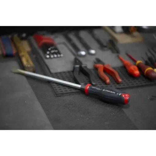 Facom Slotted  Screwdriver, 14 mm Tip, 250 mm Blade - ATWH14X250CK product image