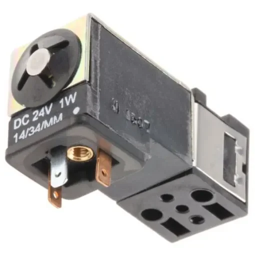 Crouzet 3/2 Pneumatic Solenoid Valve - Solenoid/Pilot 81 Series 24V dc - 81519032 product image