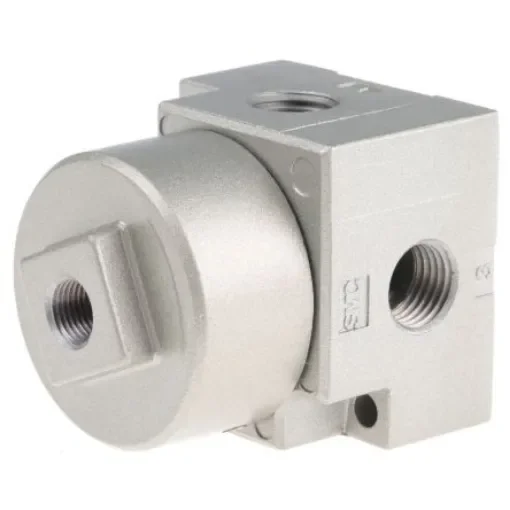 SMC 3/2 Pneumatic Solenoid Valve - Spring/Pilot Rc 1/4 VTA315 Series - VTA315-02 product image