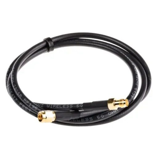 Mobilemark Female SMA to Male RP-SMA, 1m, RF195 Coaxial, Terminated50 O - CA39/195-VJ product image