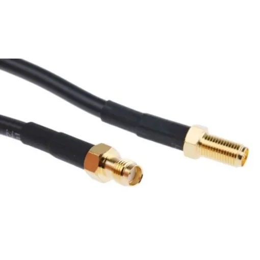 Mobilemark Female SMA to Female RP-SMA, RF195 Coaxial, Terminated - CA120/195-VJA product image