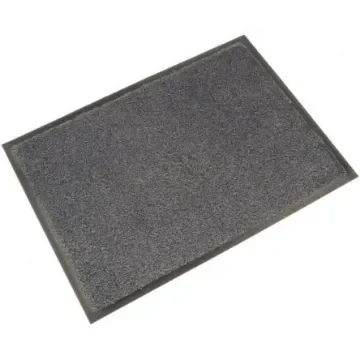 Coba Europe COBAwash, Entrance Mat, Straight Set, Indoor Use, Black/Steel, 0.85m 1.5m 8mm - LM010602 product image