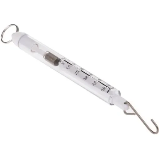 RS PRO Spring Balance, 10 g Resolution , Metric Scale, 5 N, 500 g Weight Capacity - 7243847 product image