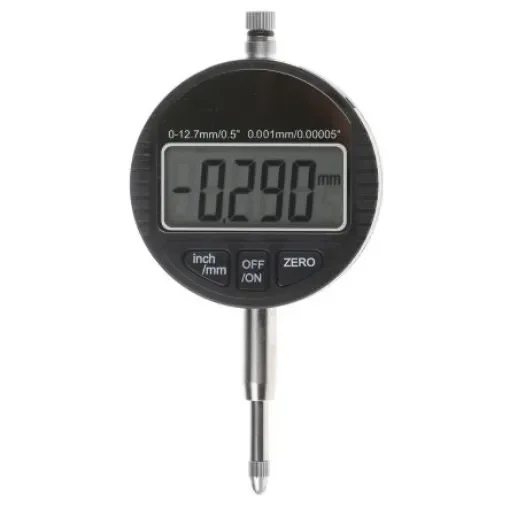 RS PRO Imperial/Metric Dial Indicator, Maximum of 12.5 mm Measurement Range, 0.001 mm Resolution , ±0.005 mm Accuracy - 7244030 product image