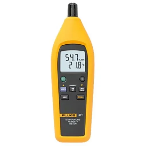 Fluke 971 Handheld Hygrometer, ±2.5 %RH Accuracy, +60°C Max, 95%RH Max - 2418208 product image