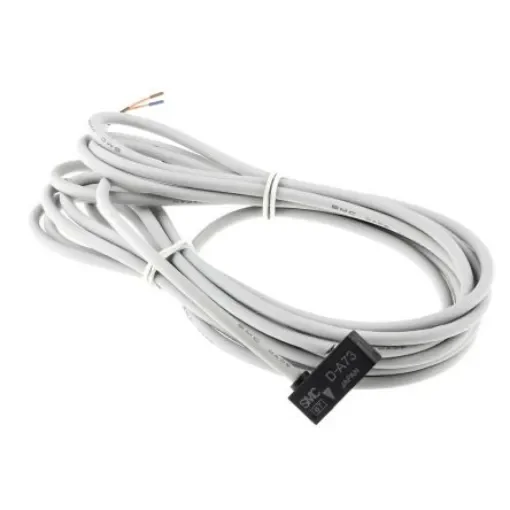 SMC D-A7 Series Reed Switch, 3m Fly Lead, Rail Mounted - D-A73L product image