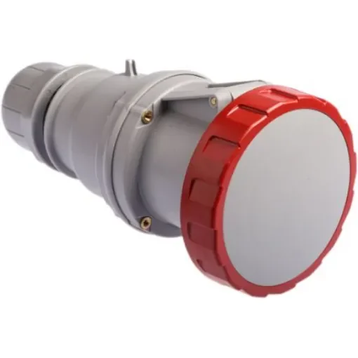 Scame IP66, IP67 Red Cable Mount 3P + N + E Industrial Power Socket, Rated At 63A, 415 V - 318.6347 product image