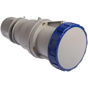 Scame IP66, IP67 Blue Cable Mount 2P + E Industrial Power Socket, Rated At 63A, 230 V - 318.6343 product image