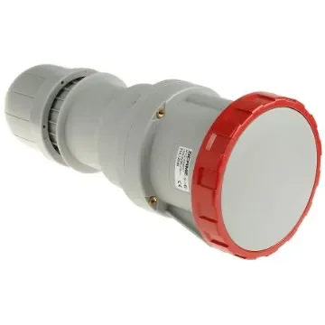 Scame IP66, IP67 Red Cable Mount 3P + E Industrial Power Socket, Rated At 125A, 415 V - 318.12546 product image
