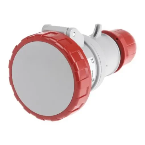 Scame IP66, IP67 Red Cable Mount 3P + E Industrial Power Socket, Rated At 16A, 415 V - 318.1646 product image