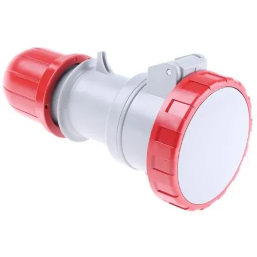 Scame IP66, IP67 Red Cable Mount 3P + N + E Industrial Power Socket, Rated At 16A, 415 V - 318.1647 product image