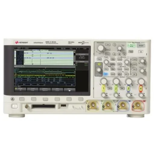 Keysight Technologies MSOX3024A InfiniiVision 3000A X Series, 200MHz Bench Oscilloscope, 4 Analogue Channels, 16 product image