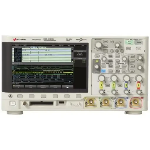 Keysight Technologies DSOX3024A InfiniiVision 3000A X Series, 200MHz Bench Oscilloscope, 4 Analogue Channels product image
