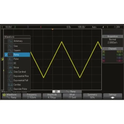 Keysight Technologies Waveform Generator for Use with InfiniiVision 3000 X - DSOX3WAVEGEN product image