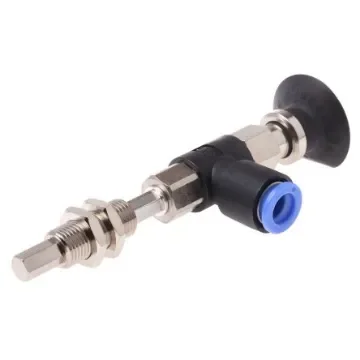 SMC 25mm Flat with Rib NBR Suction Cup ZPR25CNK10-08-A10, M10 x 1 product image