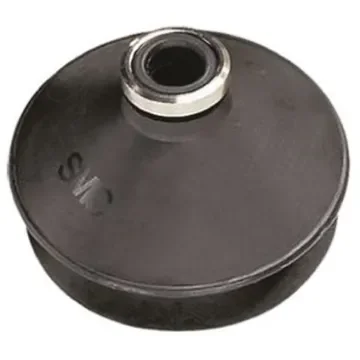 SMC 10mm Flat with Rib NBR Suction Cup ZPR10CN-06-B5, M5 x 0.8 product image