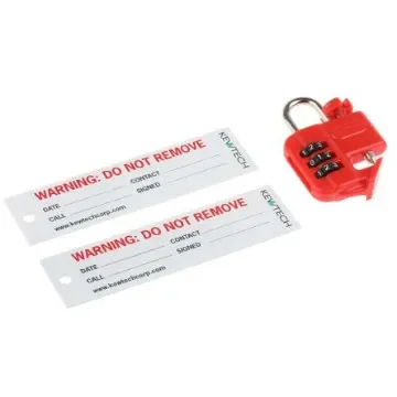 Kewtech Corporation Combination Padlock - KEWLOK product image