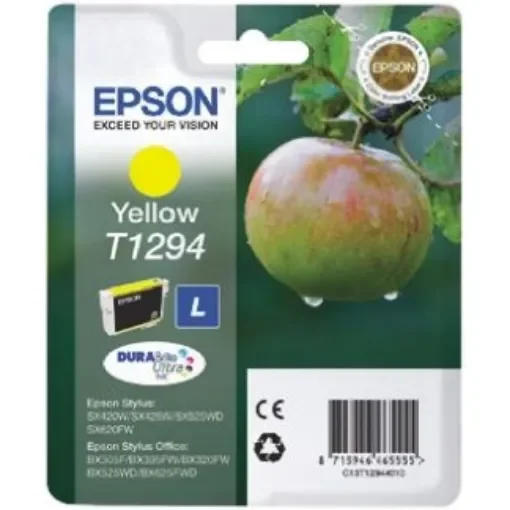 Epson T1294 Yellow Ink Cartridge - C13T12944010 product image
