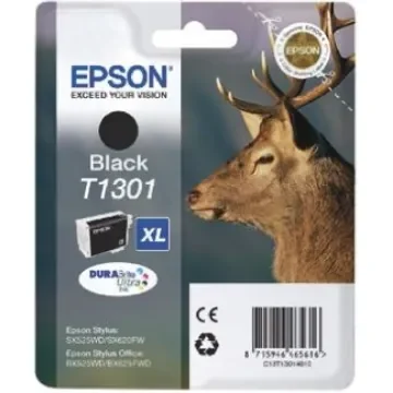 Epson T1301 Black Ink Cartridge - C13T13014010 product image