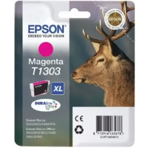 Epson T1303 Magenta Ink Cartridge - C13T13034010 product image