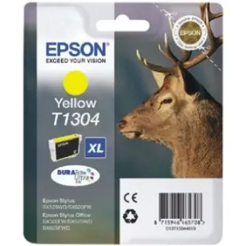 Epson T1304 Yellow Ink Cartridge - C13T13044010 product image