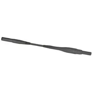 Staubli Test lead, 8A, 1kV, Black, 1.5m Lead Length - 66.9394-150-21 product image