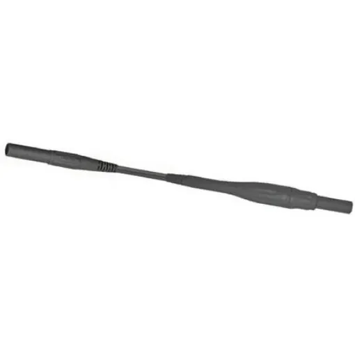 Staubli Test lead, 8A, 1kV, Black, 1.5m Lead Length - 66.9394-150-21 product image