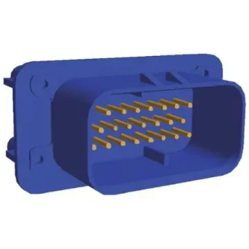 TE Connectivity, AMPSEAL Automotive Connector Plug Blue Panel Mount 23 Way, Solder Termination 1-776200-5 product image