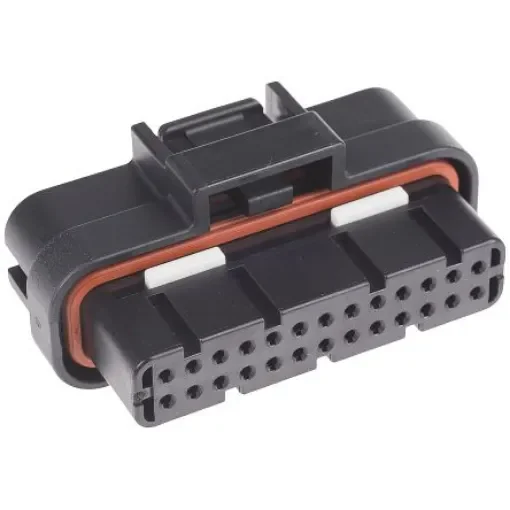 TE Connectivity, SUPERSEAL Automotive Connector Socket Black 26 Way 1473712-2 product image