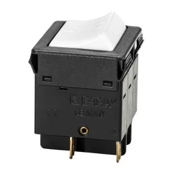 ETA Thermal Circuit Breaker - 3130 3 Pole 240V Voltage Rating Snap In, 5A Current Rating - 3130-F130-P7T1-W02Q-5A product image