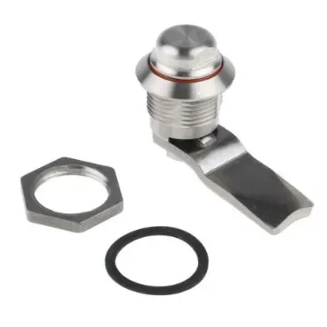 RS PRO Stainless Steel Hygienic Latch, 18mm Panel-to-Tongue, 20.2 x 22.2mm Cutout, Spanner Unlock - 7293202 product image