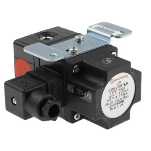Watson Smith 0.85L/min NPT 1/4 Female IP Converter, 3psi to 15 psi, 4-20mA input - 400100R product image