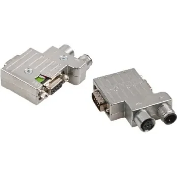Telegartner 9 Way Right Angle Cable Mount D-sub Connector Plug - 40-1392122 product image