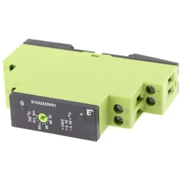 Tele Voltage Monitoring Relay, 1 Phase, SPDT, Maximum of 24V ac/dc, DIN Rail - E1UU230V01 product image