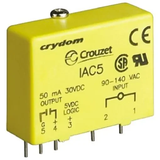 Sensata Crydom Interface Relay Module, PCB Mount, 110V ac/dc Coil - IAC5 product image