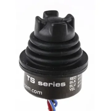 Apem 2-Axis Joystick Switch Castle, Hall Effect, IP68, IP69K 5V - TS-1D1S09A product image