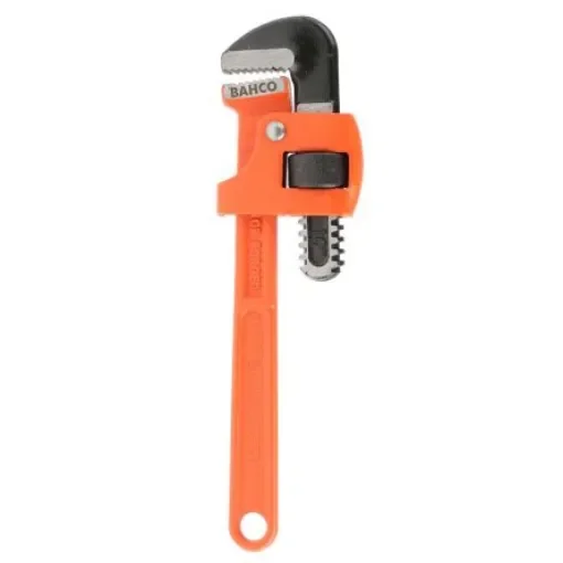 Bahco Pipe Wrench, 230 mm Overall, 35mm Jaw Capacity, Metal Handle - 361-10 product image