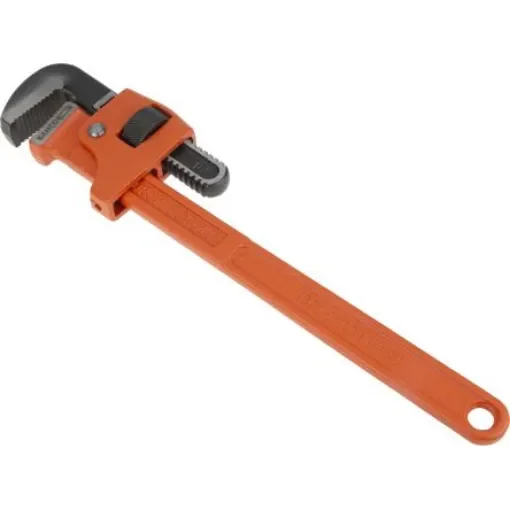 Bahco Pipe Wrench, 450 mm Overall, 60mm Jaw Capacity, Metal Handle - 361-18 product image