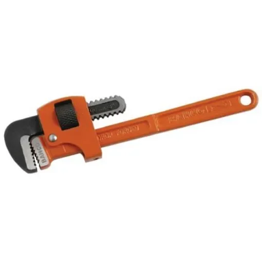Bahco Pipe Wrench, 535 mm Overall, 76mm Jaw Capacity, Metal Handle - 361-24 product image