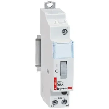 Legrand DIN Rail Power Relay, 230V ac Coil, 16A Switching Current - 4 124 08 product image