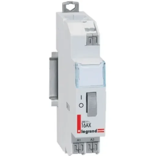 Legrand DIN Rail Power Relay, 230V ac Coil, 16A Switching Current - 4 124 20 product image